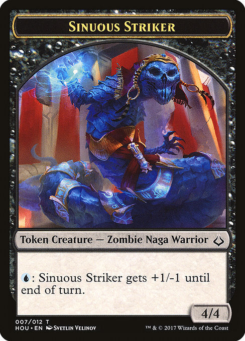 Sinuous Striker Token [Hour of Devastation Tokens] | Galactic Gamez