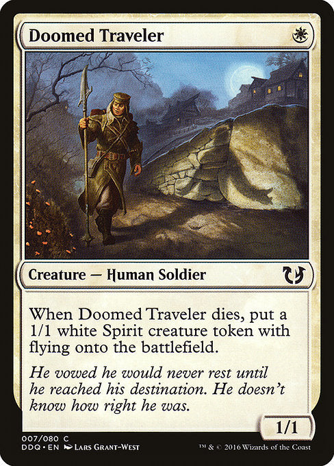 Doomed Traveler [Duel Decks: Blessed vs. Cursed] | Galactic Gamez