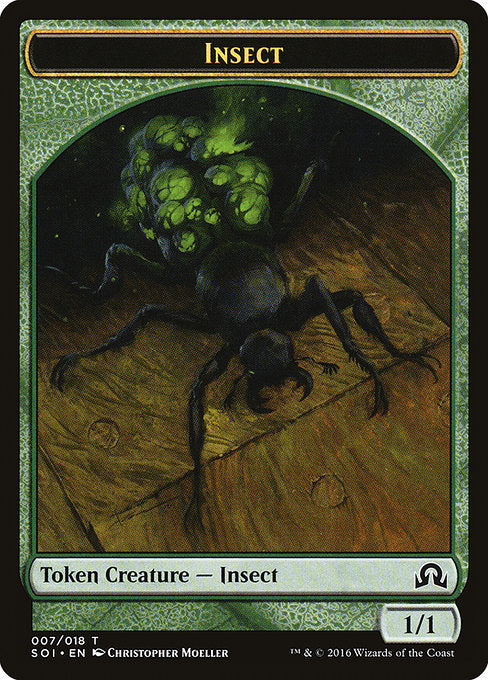 Insect [Shadows over Innistrad Tokens] | Galactic Gamez