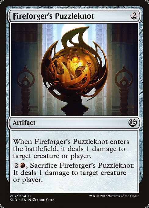 Fireforger's Puzzleknot [Kaladesh] | Galactic Gamez