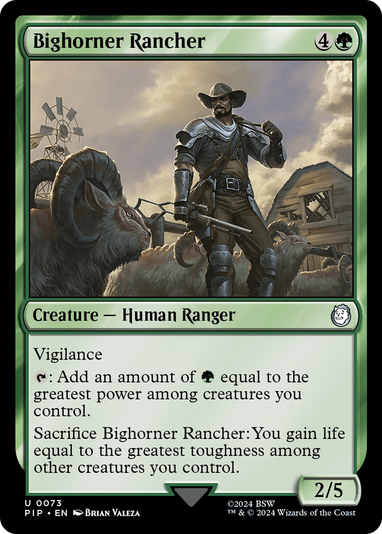 Bighorner Rancher [Fallout] | Galactic Gamez