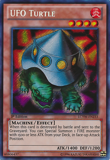 UFO Turtle [LCYW-EN233] Secret Rare | Galactic Gamez