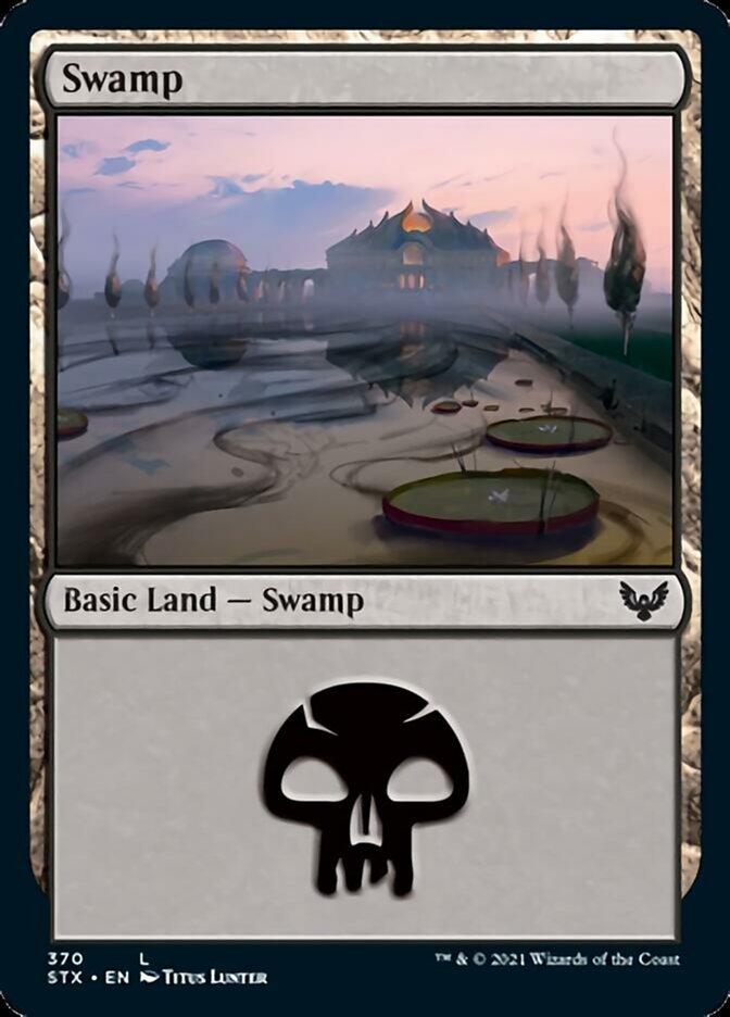 Swamp (#370) [Strixhaven: School of Mages] | Galactic Gamez