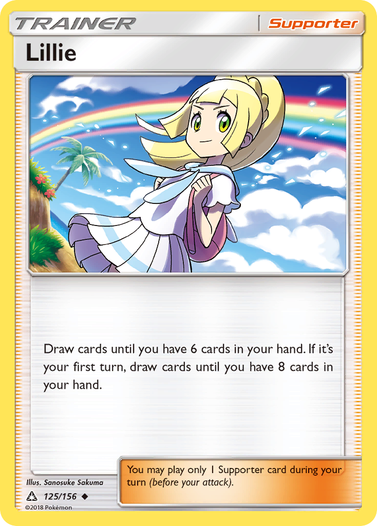 Lillie (125/156) [Sun & Moon: Ultra Prism] | Galactic Gamez