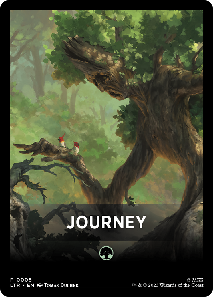 Journey Theme Card [The Lord of the Rings: Tales of Middle-Earth Tokens] | Galactic Gamez