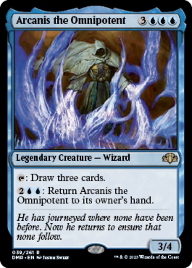 Arcanis the Omnipotent [Dominaria Remastered] | Galactic Gamez