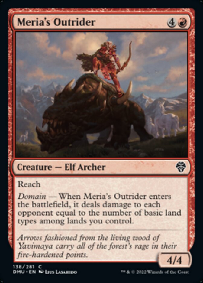 Meria's Outrider [Dominaria United] | Galactic Gamez
