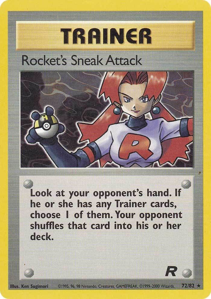 Rocket's Sneak Attack (72/82) [Team Rocket Unlimited] | Galactic Gamez