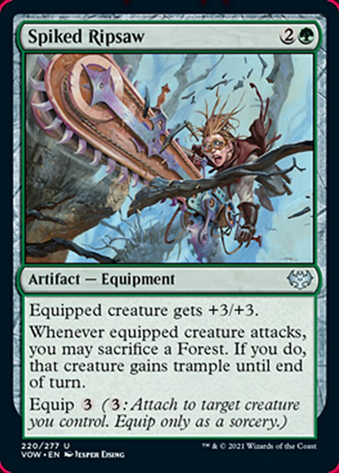 Spiked Ripsaw [Innistrad: Crimson Vow] | Galactic Gamez