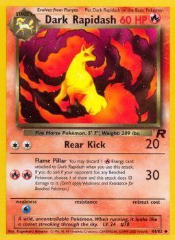 Dark Rapidash (44/82) [Team Rocket Unlimited] | Galactic Gamez