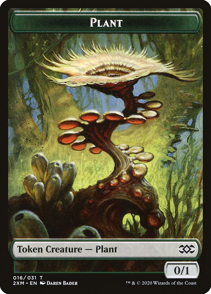 Plant Token [Double Masters] | Galactic Gamez