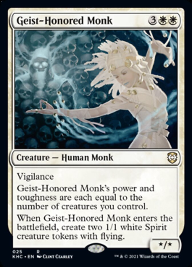 Geist-Honored Monk [Kaldheim Commander] | Galactic Gamez
