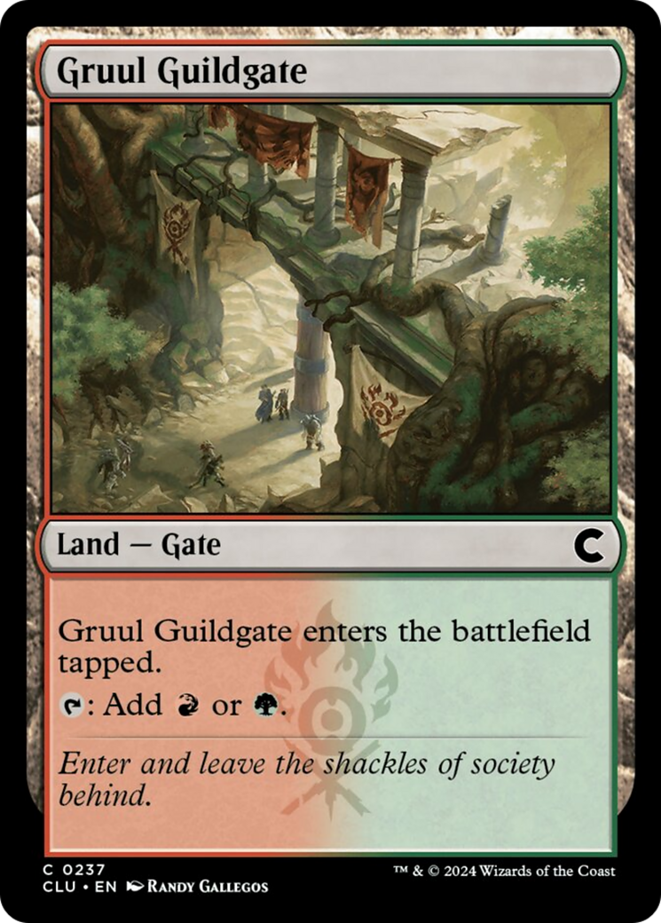 Gruul Guildgate [Ravnica: Clue Edition] | Galactic Gamez