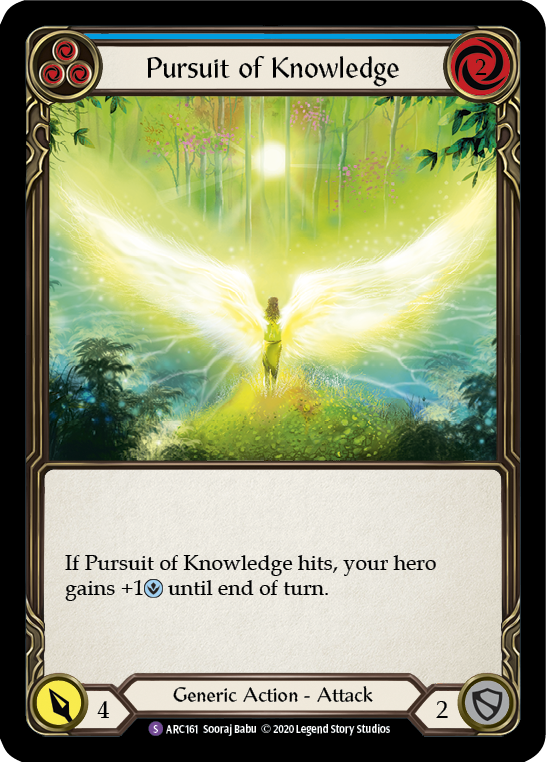 Pursuit of Knowledge [ARC161] Unlimited Edition Normal | Galactic Gamez