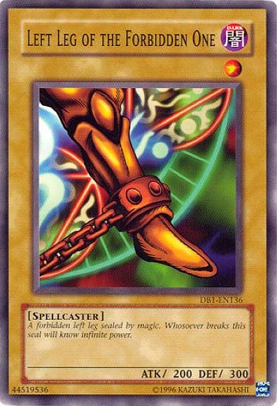 Left Leg of the Forbidden One [DB1-EN136] Common | Galactic Gamez
