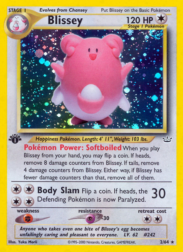 Blissey (2/64) [Neo Revelation 1st Edition] | Galactic Gamez