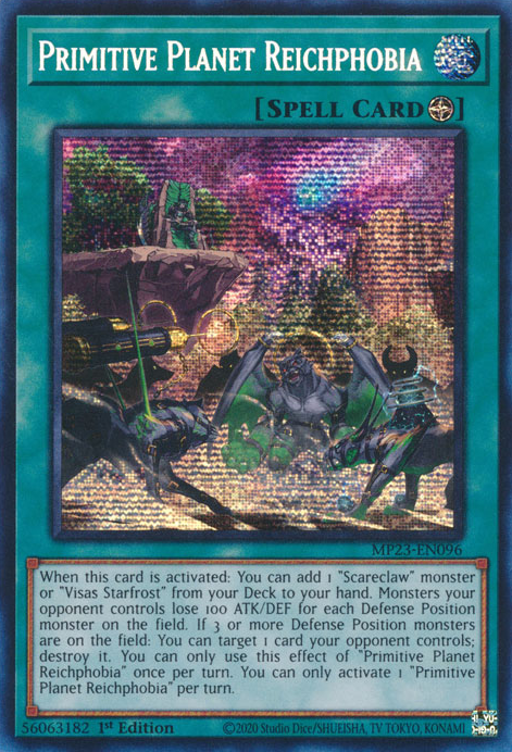 Primitive Planet Reichphobia [MP23-EN096] Prismatic Secret Rare | Galactic Gamez
