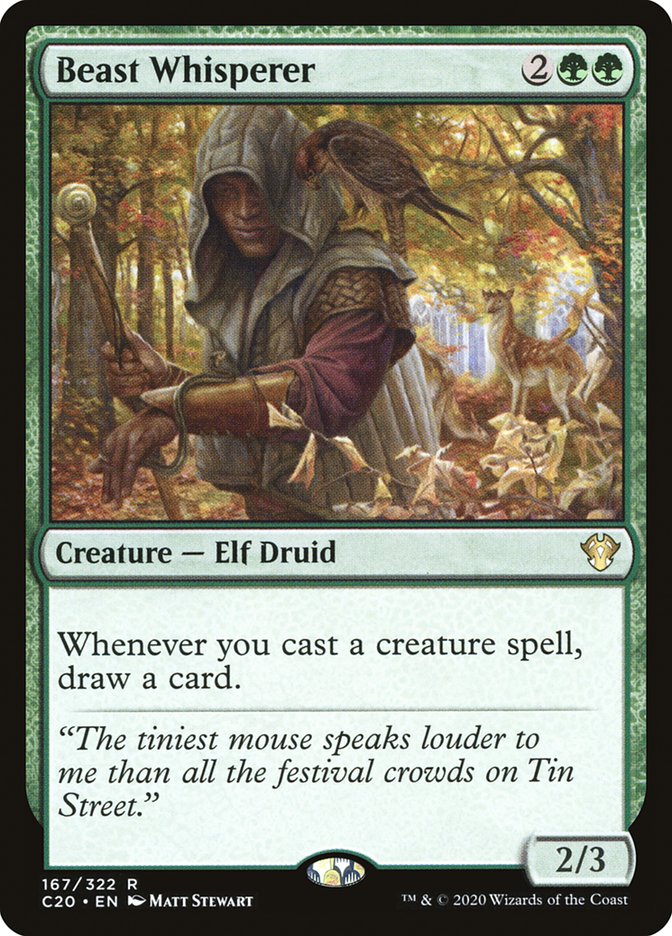 Beast Whisperer [Commander 2020] | Galactic Gamez