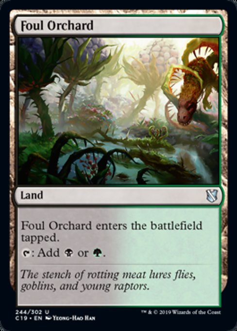 Foul Orchard [Commander 2019] | Galactic Gamez