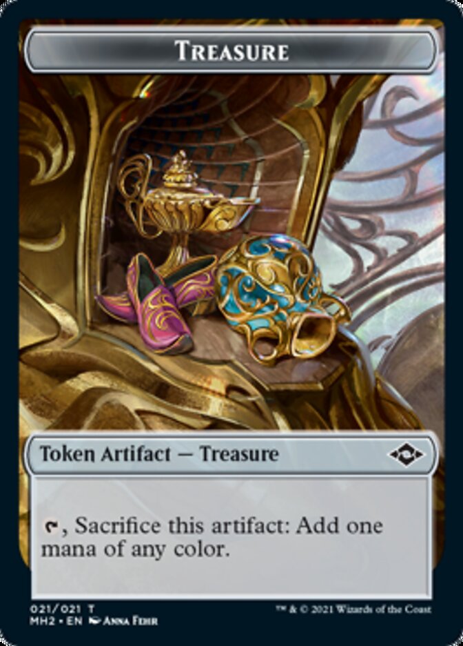 Treasure Token (#21) [Modern Horizons 2 Tokens] | Galactic Gamez