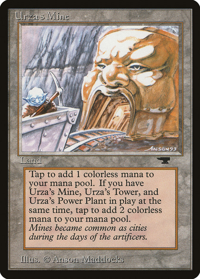 Urza's Mine (Mine Cart Entering Mouth) [Antiquities] | Galactic Gamez
