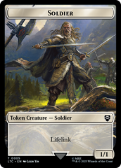 Soldier // Food Token [The Lord of the Rings: Tales of Middle-Earth Commander Tokens] | Galactic Gamez
