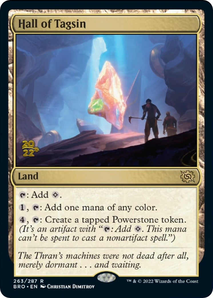 Hall of Tagsin [The Brothers' War: Prerelease Promos] | Galactic Gamez