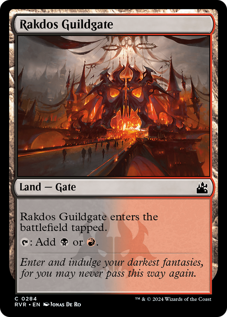 Rakdos Guildgate [Ravnica Remastered] | Galactic Gamez