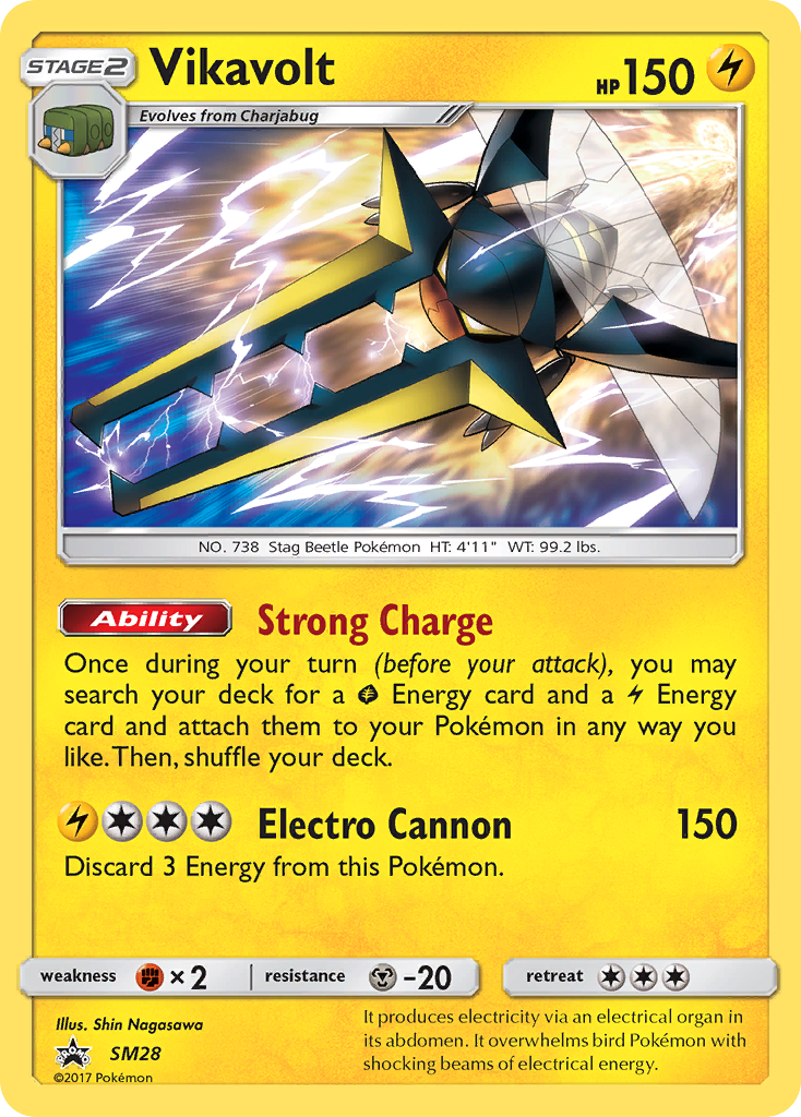 Vikavolt (SM28) [Sun & Moon: Black Star Promos] | Galactic Gamez