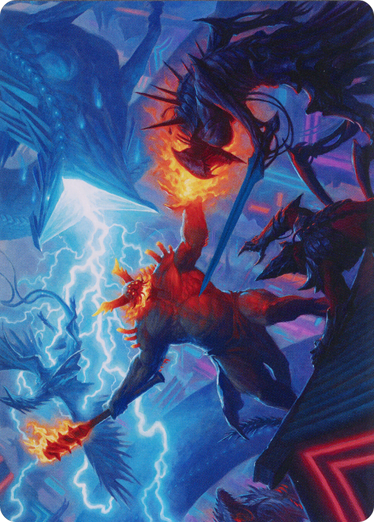 Hidetsugu and Kairi Art Card [March of the Machine Art Series] | Galactic Gamez