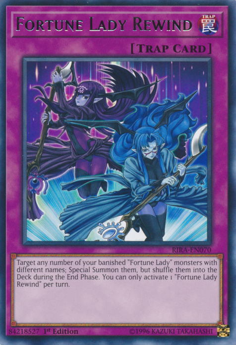 Fortune Lady Rewind [RIRA-EN070] Rare | Galactic Gamez