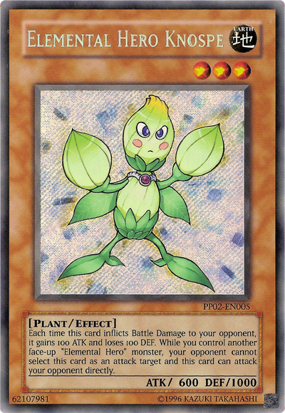 Elemental Hero Knospe [PP02-EN005] Secret Rare | Galactic Gamez