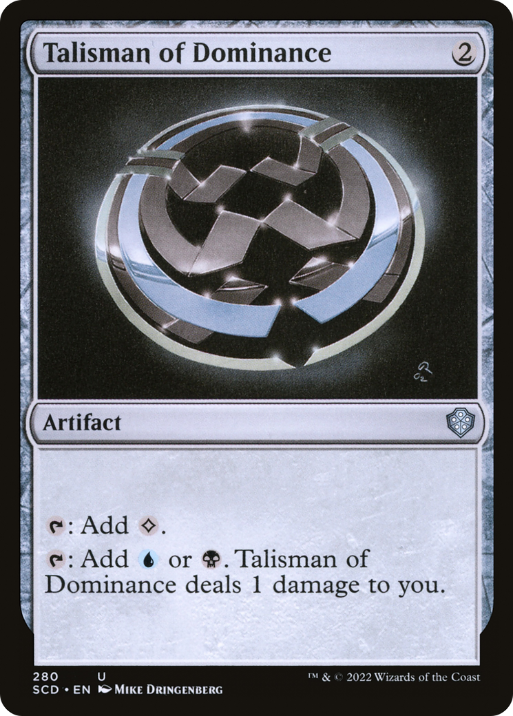 Talisman of Dominance [Starter Commander Decks] | Galactic Gamez