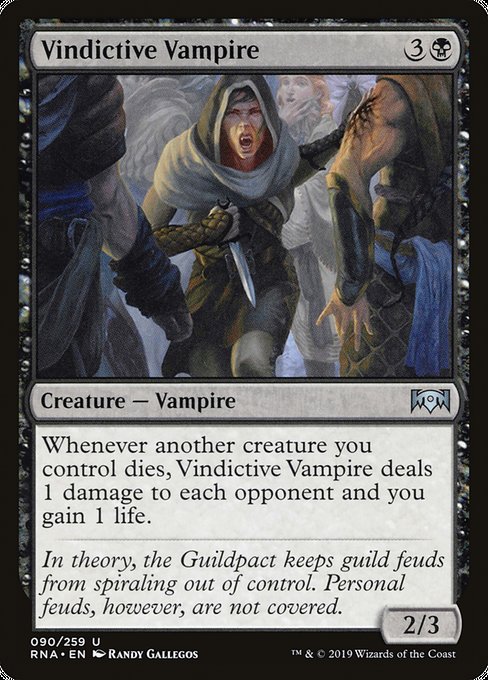 Vindictive Vampire [Ravnica Allegiance] | Galactic Gamez