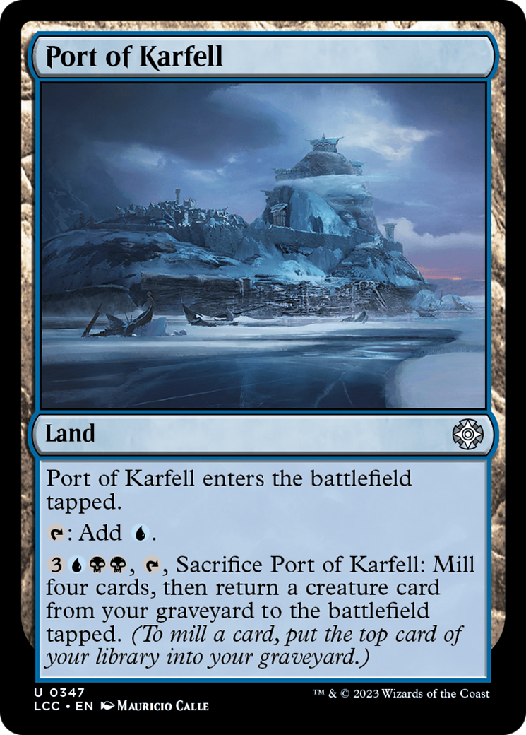 Port of Karfell [The Lost Caverns of Ixalan Commander] | Galactic Gamez