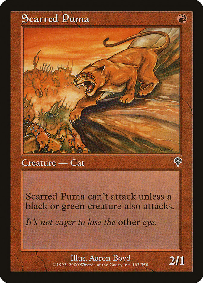 Scarred Puma [Invasion] | Galactic Gamez