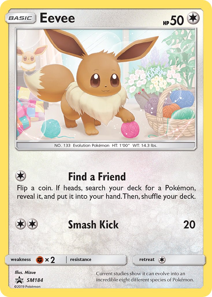 Eevee (SM184) [Sun & Moon: Black Star Promos] | Galactic Gamez