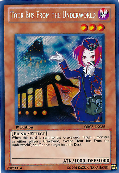 Tour Bus From the Underworld [ORCS-EN086] Secret Rare | Galactic Gamez