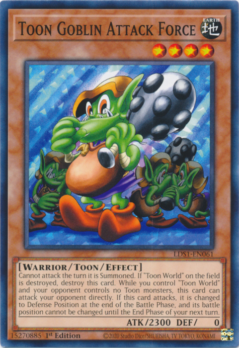 Toon Goblin Attack Force [LDS1-EN061] Common | Galactic Gamez