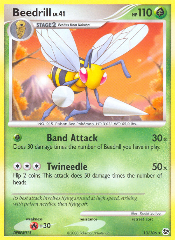 Beedrill (13/106) [Diamond & Pearl: Great Encounters] | Galactic Gamez