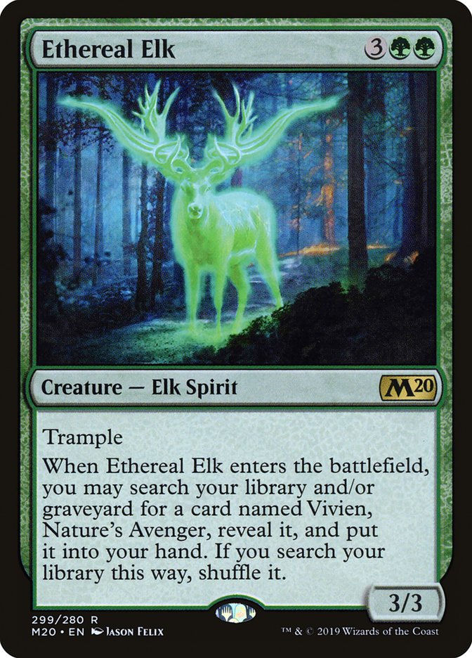 Ethereal Elk [Core Set 2020] | Galactic Gamez