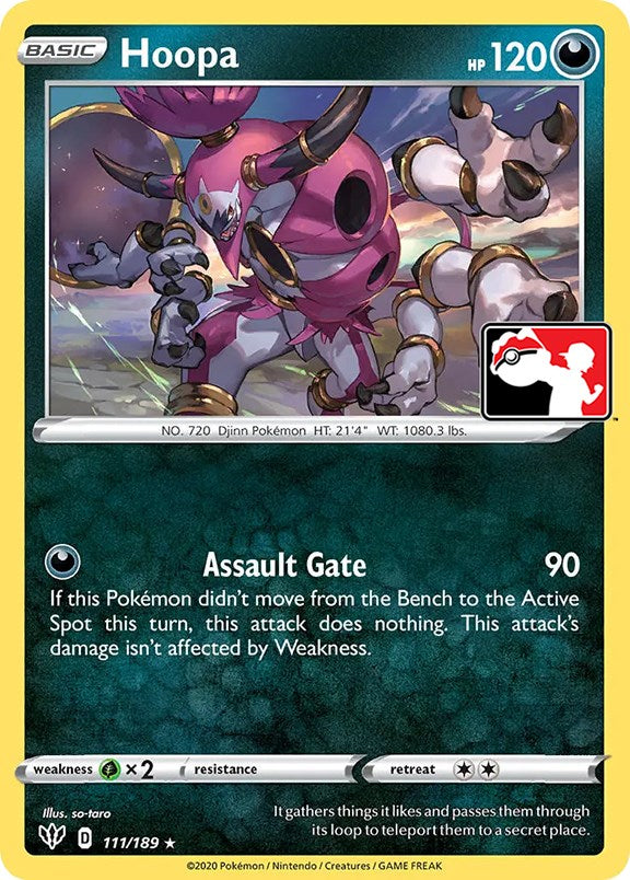 Hoopa (111/189) [Prize Pack Series One] | Galactic Gamez