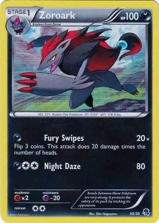 Zoroark (30/30) [Black & White: Trainer Kit - Zoroark] | Galactic Gamez