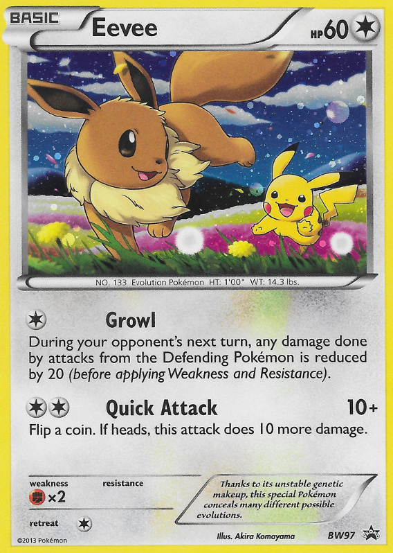 Eevee (BW97) [Black & White: Black Star Promos] | Galactic Gamez