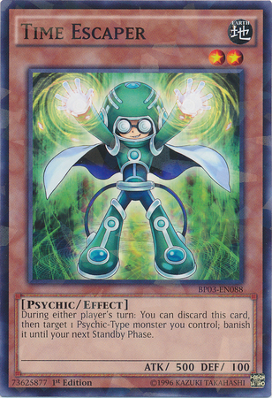 Time Escaper (Shatterfoil) [BP03-EN088] Common | Galactic Gamez