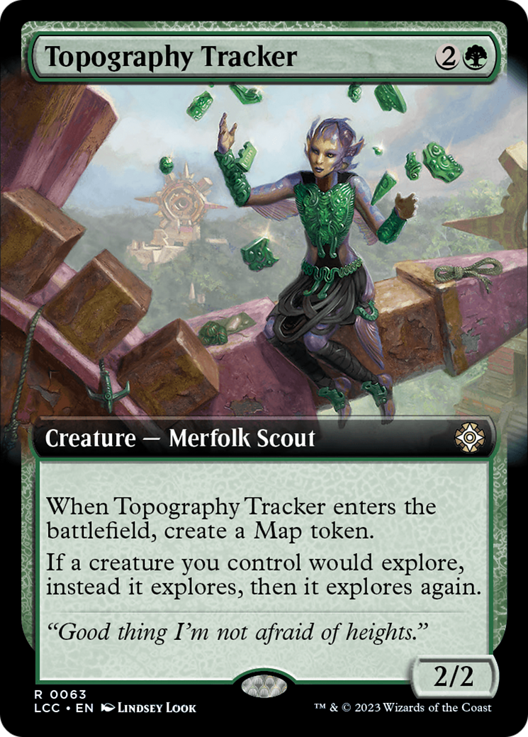 Topography Tracker (Extended Art) [The Lost Caverns of Ixalan Commander] | Galactic Gamez