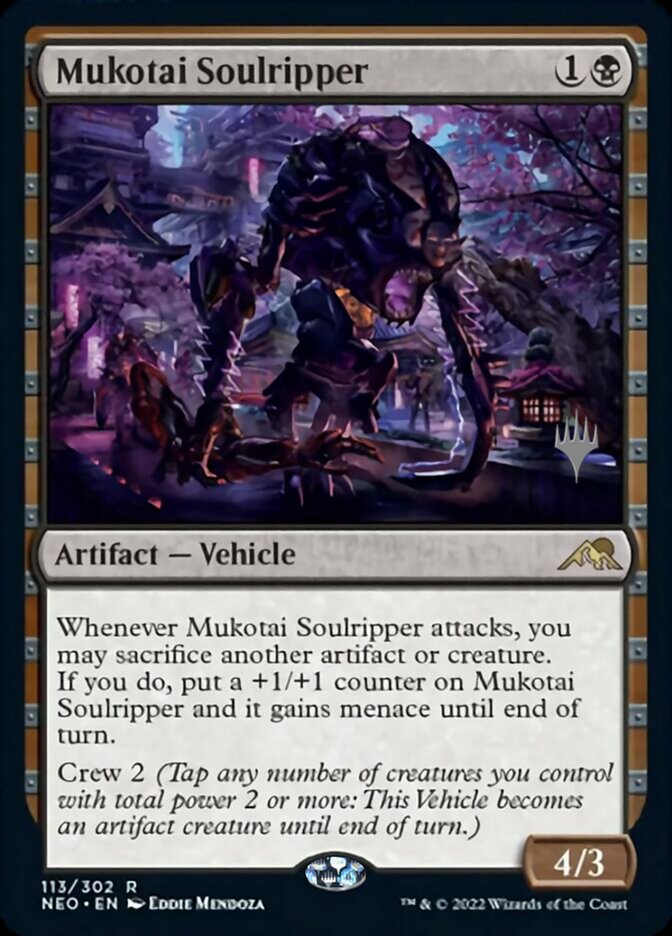 Mukotai Soulripper (Promo Pack) [Kamigawa: Neon Dynasty Promos] | Galactic Gamez