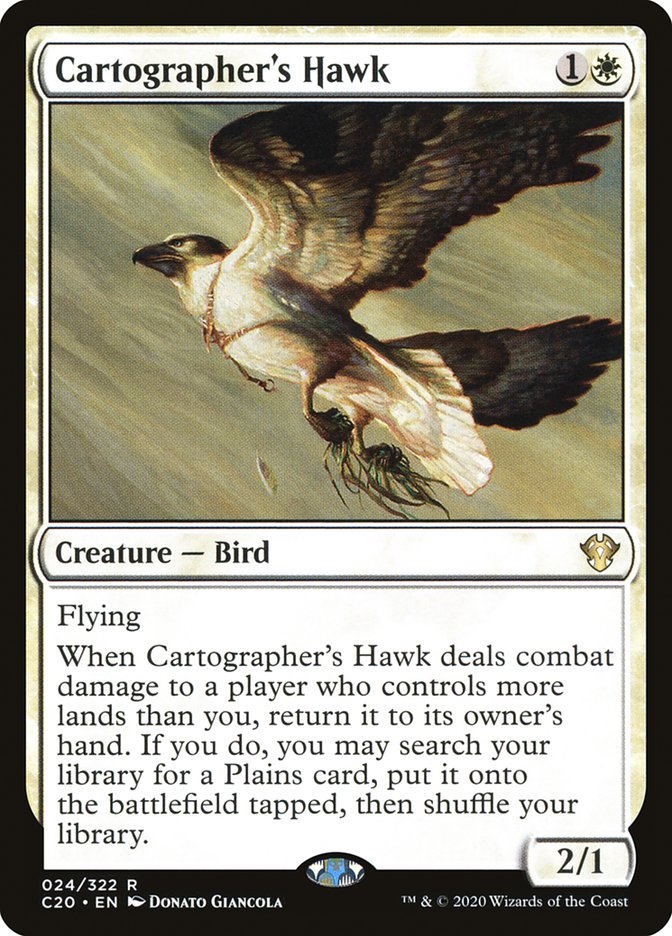 Cartographer's Hawk [Commander 2020] | Galactic Gamez