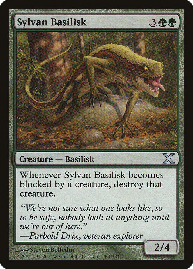 Sylvan Basilisk [Tenth Edition] | Galactic Gamez