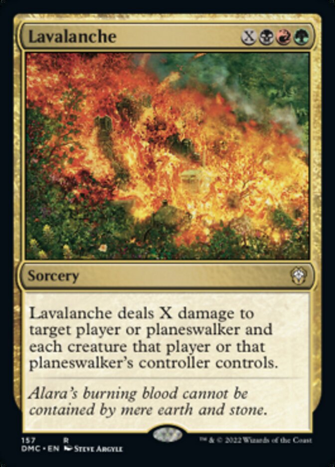 Lavalanche [Dominaria United Commander] | Galactic Gamez